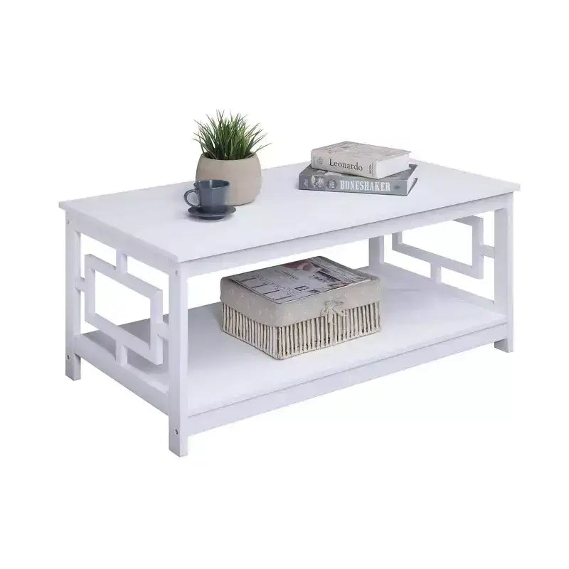Town Square Coffee Table with Shelf - Breighton Home