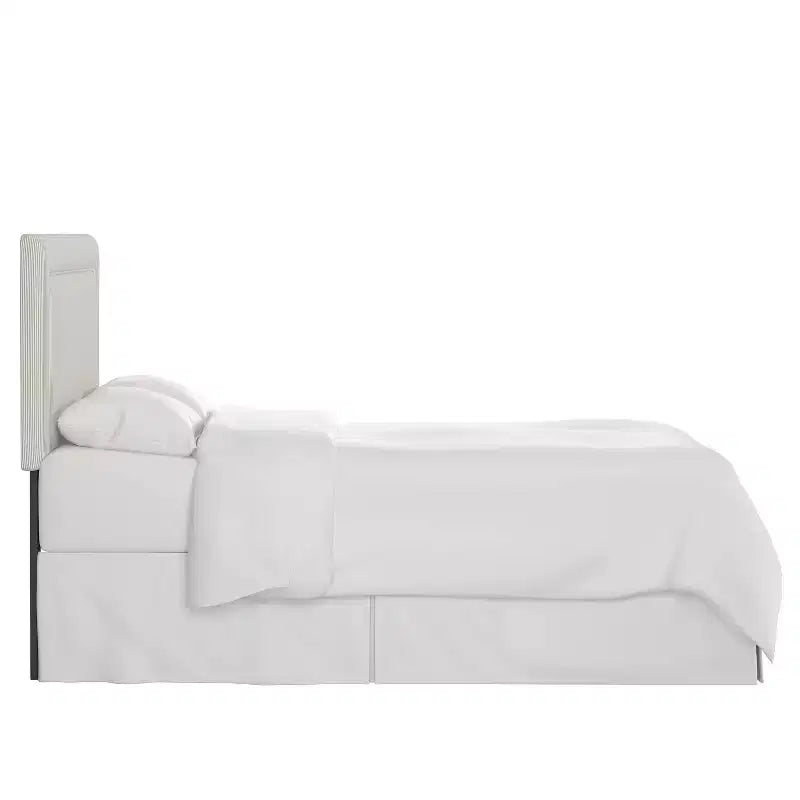 Skyline Furniture Empire Striped Upholstered Headboard