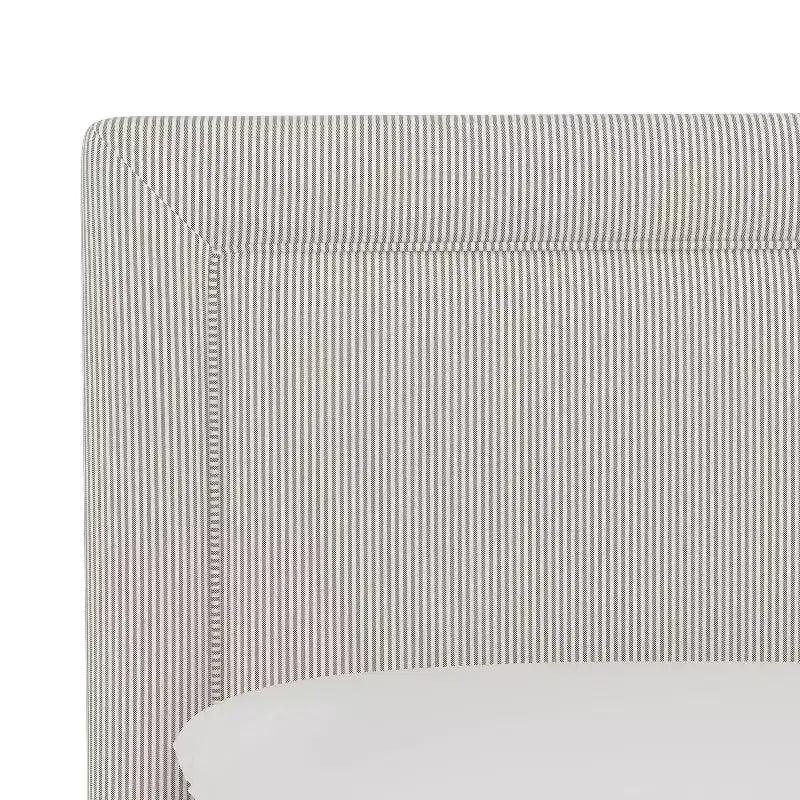 Skyline Furniture Empire Striped Upholstered Headboard
