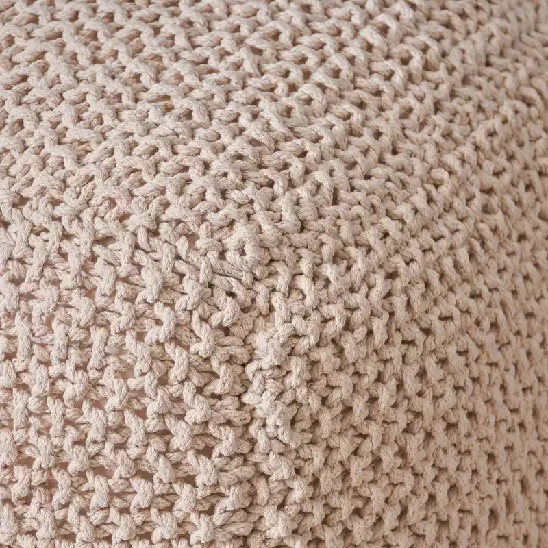 Elowski Knitted Pouf - Christopher Knight Home