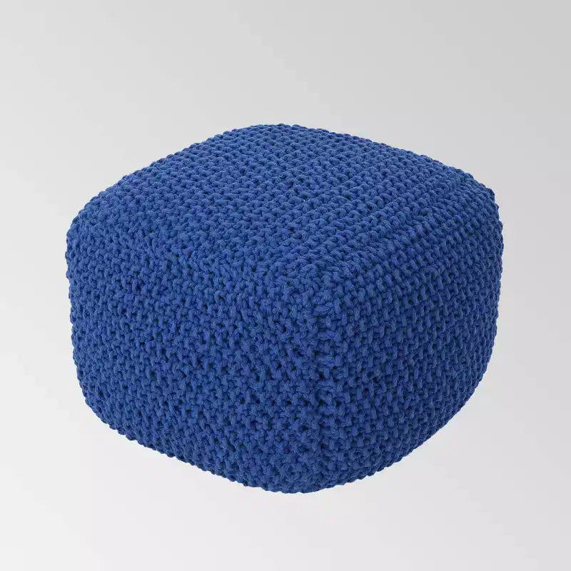 Elowski Knitted Pouf - Christopher Knight Home
