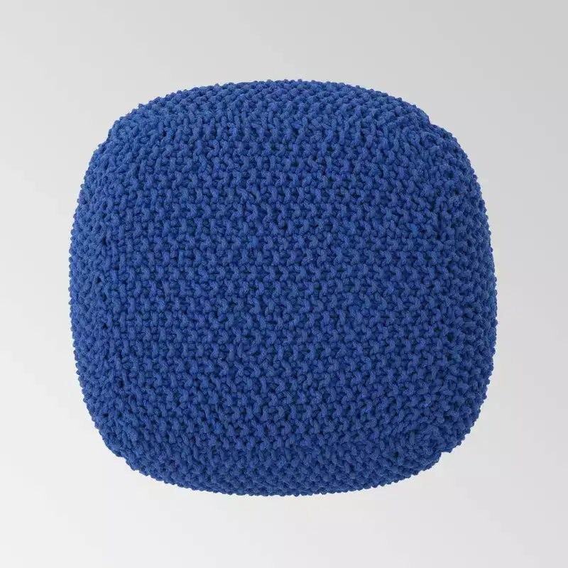 Elowski Knitted Pouf - Christopher Knight Home
