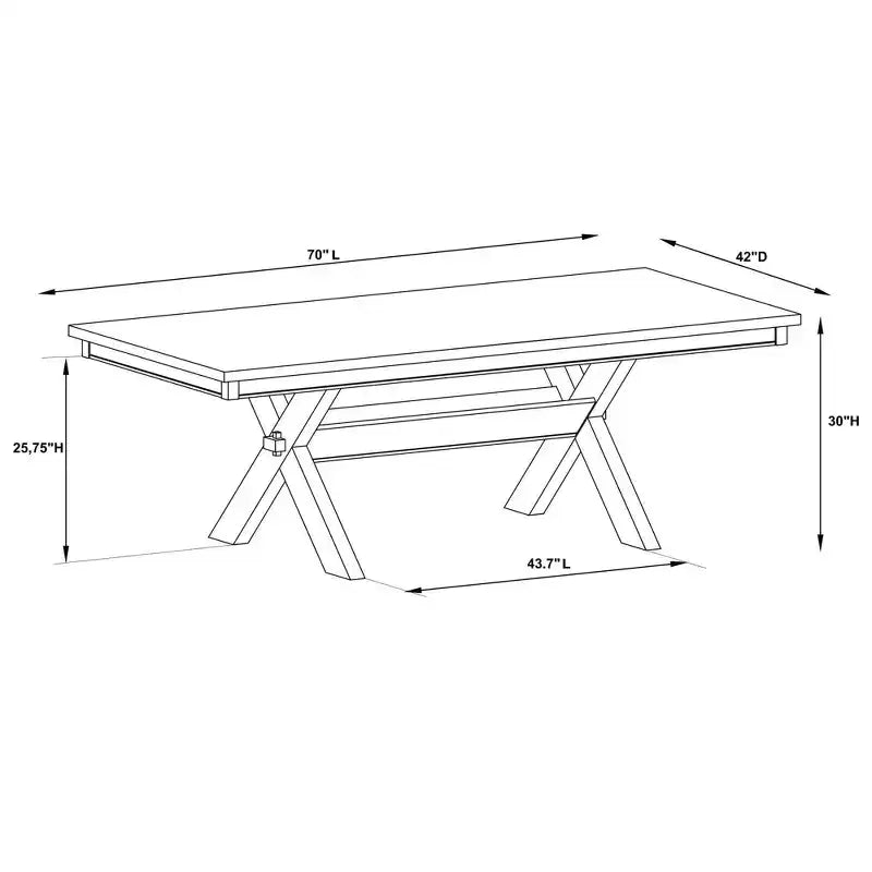 Landon Dining Table - Powell Company