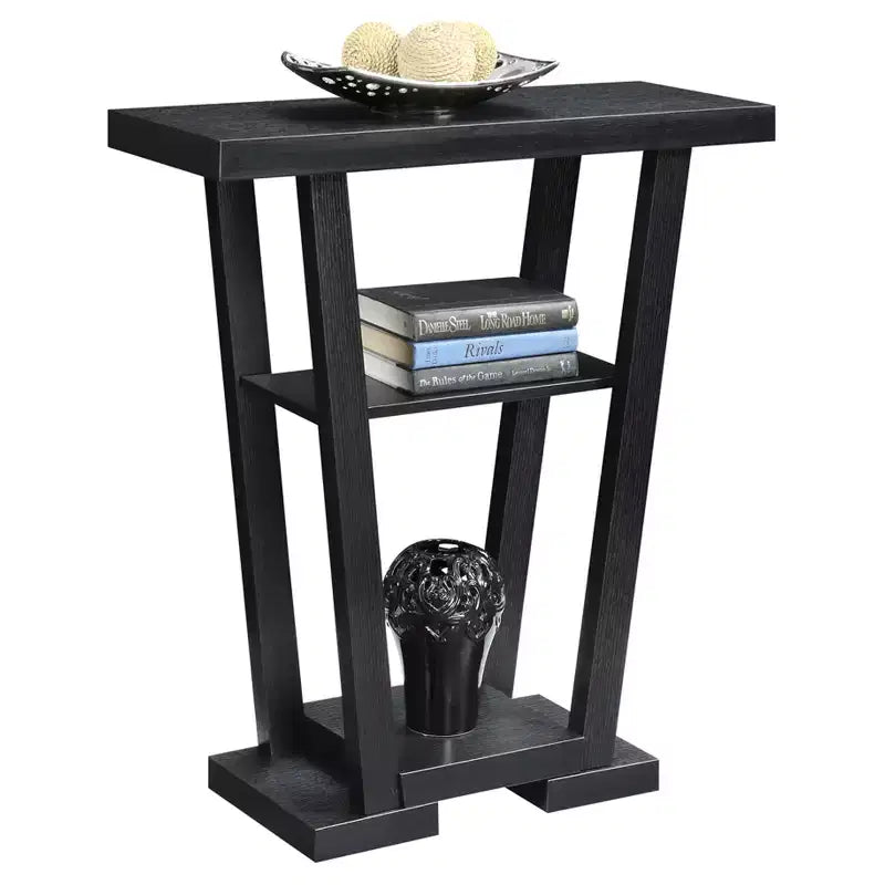 Newport V Console with Shelves - Breighton Home