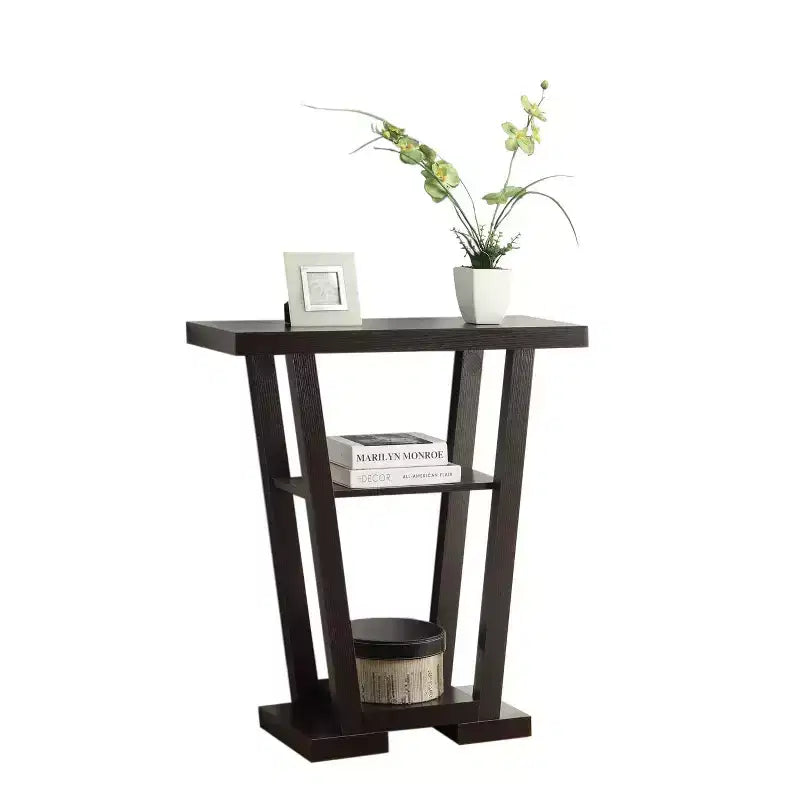 Newport V Console with Shelves - Breighton Home