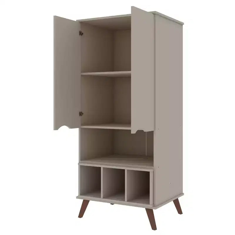 26.77 Hampton Display Cabinet - Manhattan Comfort