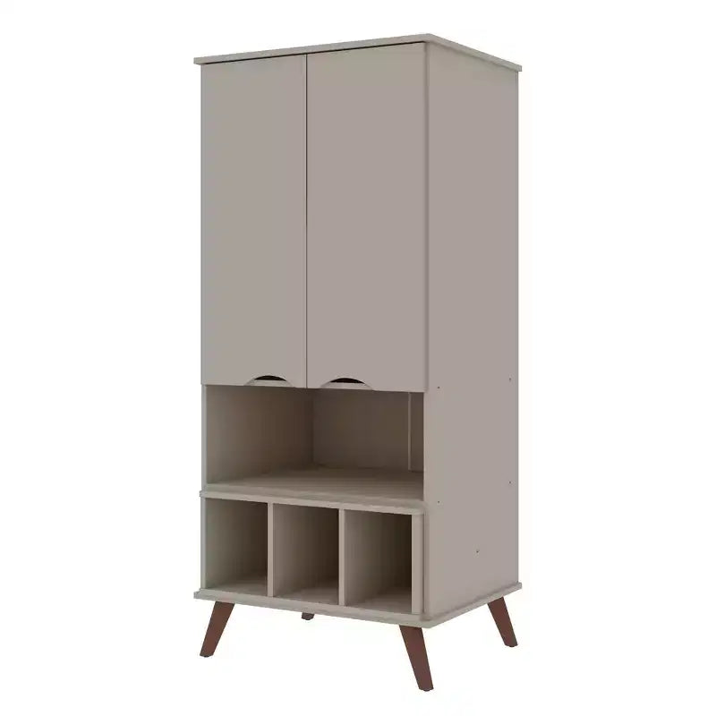 26.77 Hampton Display Cabinet - Manhattan Comfort