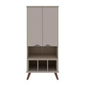 26.77 Hampton Display Cabinet - Manhattan Comfort