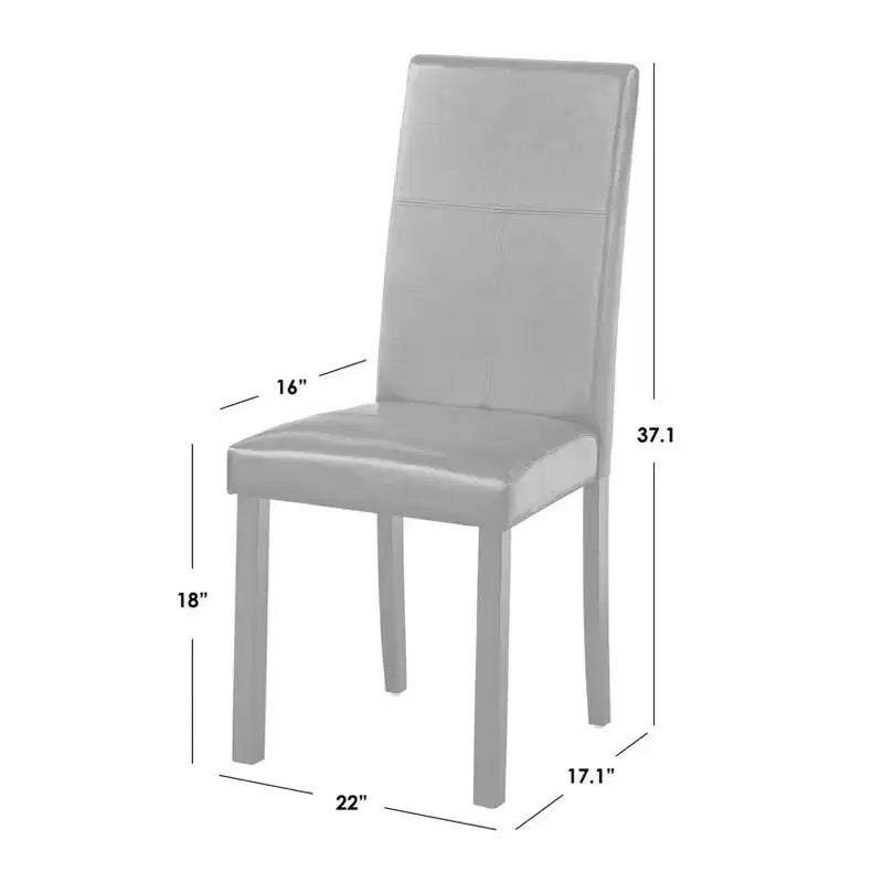Buylateral Set of 2 Bettega Parson Dining Chairs