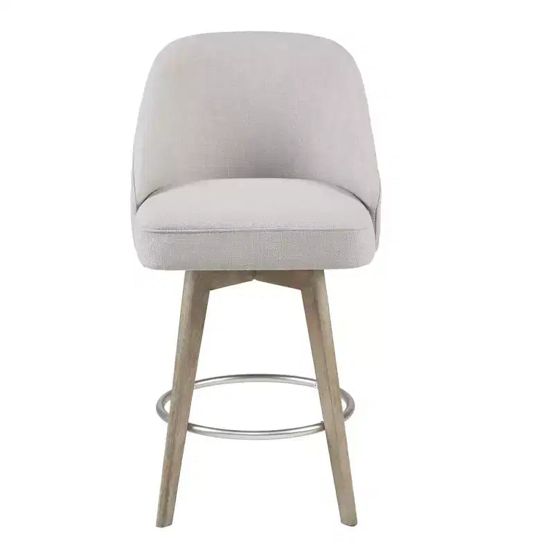 Tabouret de bar à hauteur de comptoir Howard avec assise pivotante - Madison Park