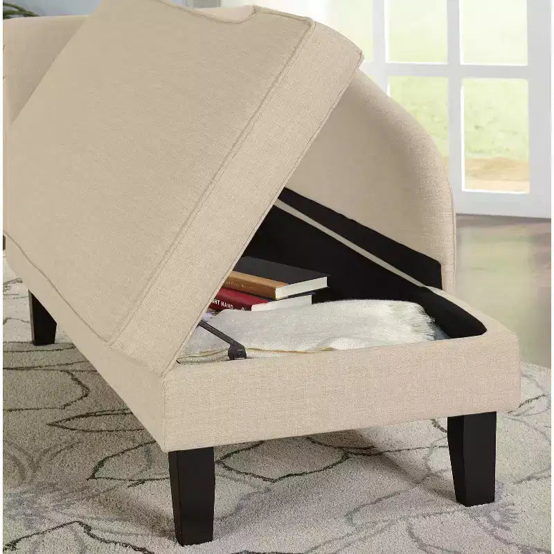 Leena Storage Chaise - Buylateral