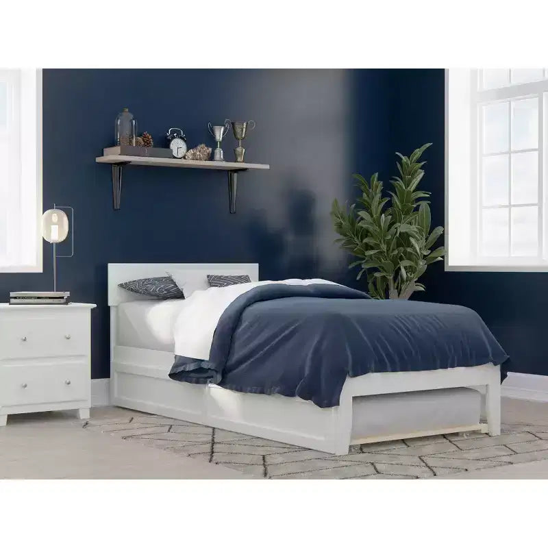 Boston Bed with Twin XL Trundle Bed - AFI