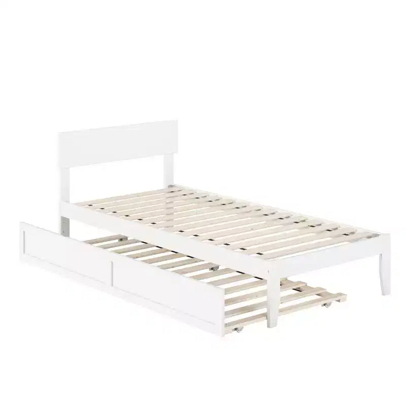 Boston Bed with Twin XL Trundle Bed - AFI