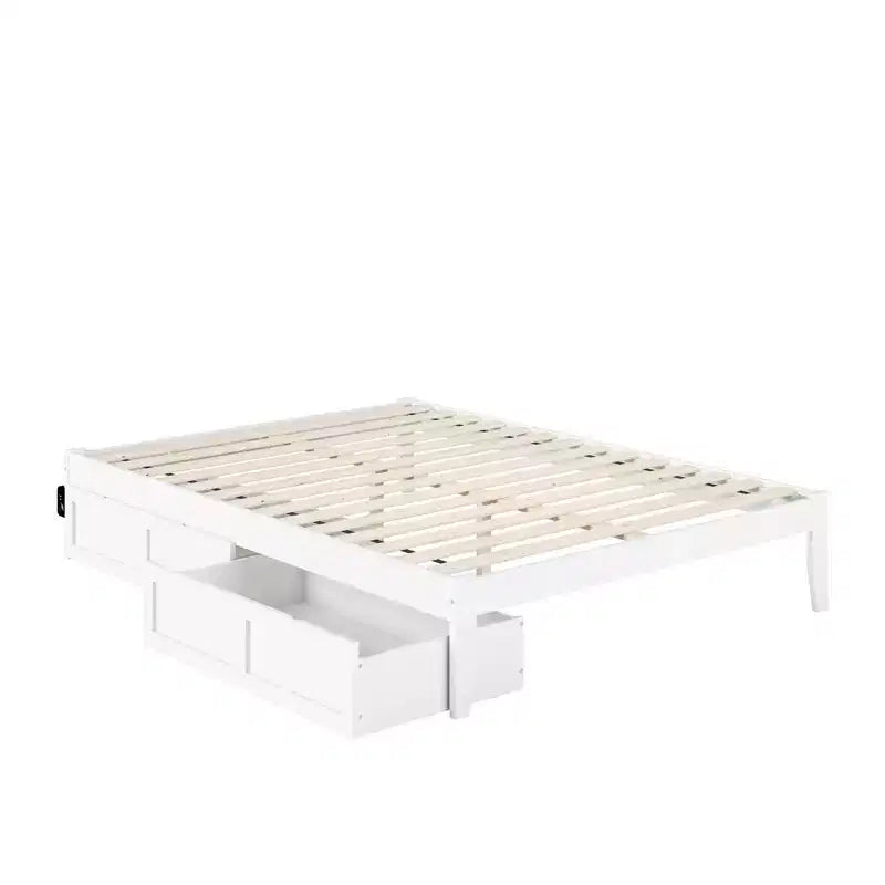 Colorado Bed with USB Turbo Charger and 2 Extra Long Drawers - AFI