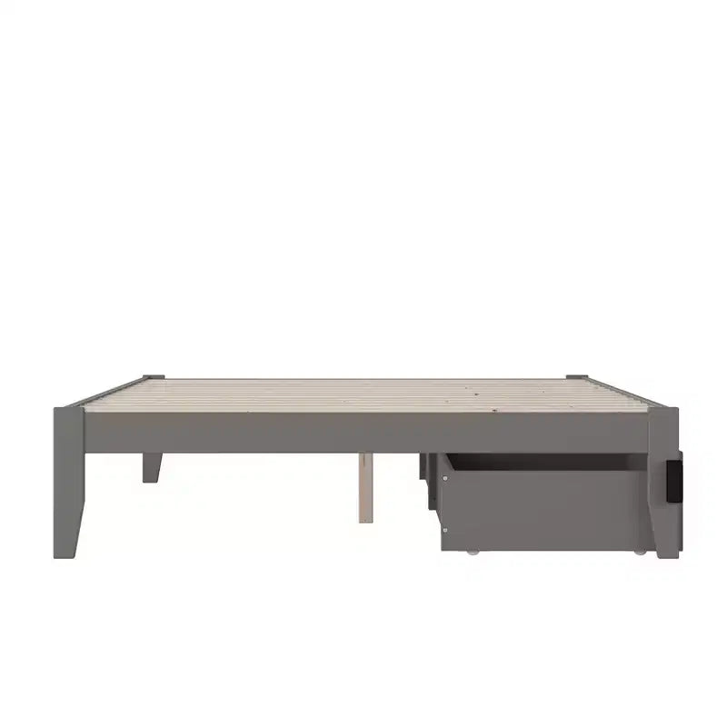 Colorado Bed with USB Turbo Charger and 2 Extra Long Drawers - AFI