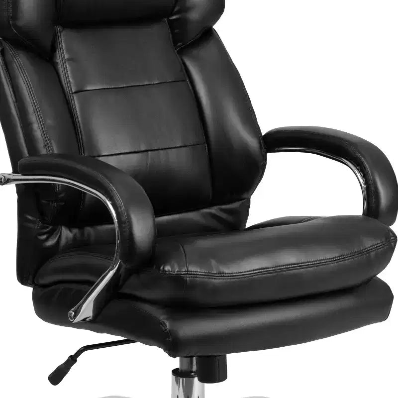 Flash Furniture HERCULES Series 24/7 Intensive Use Big & Tall 500 lb. Rated Executive Swivel Ergonomic Office Chair with Loop Arms