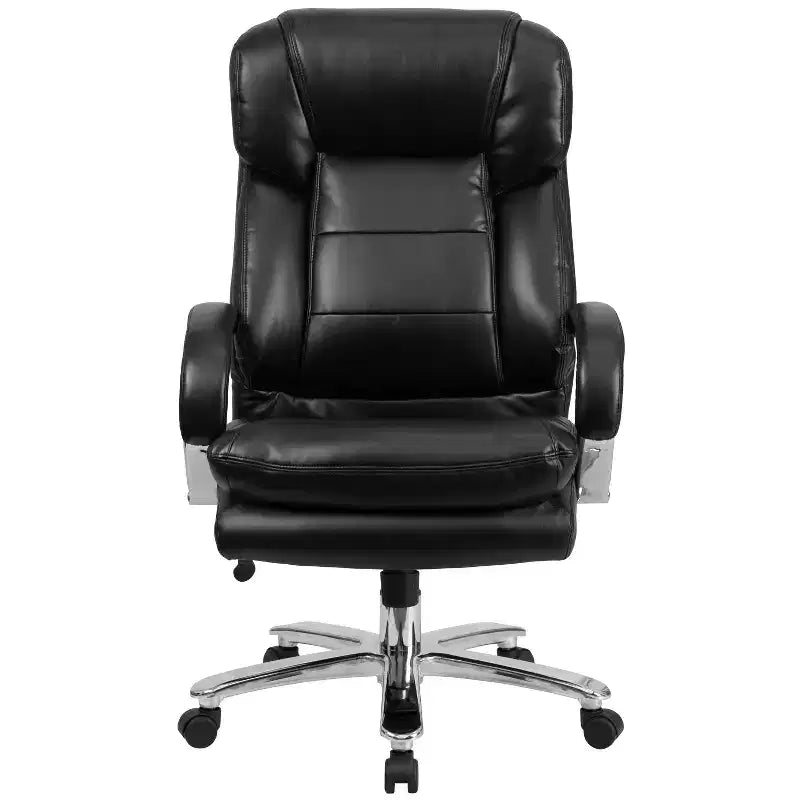 Flash Furniture HERCULES Series 24/7 Intensive Use Big & Tall 500 lb. Rated Executive Swivel Ergonomic Office Chair with Loop Arms