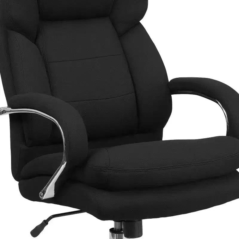 Flash Furniture HERCULES Series 24/7 Intensive Use Big & Tall 500 lb. Rated Executive Swivel Ergonomic Office Chair with Loop Arms