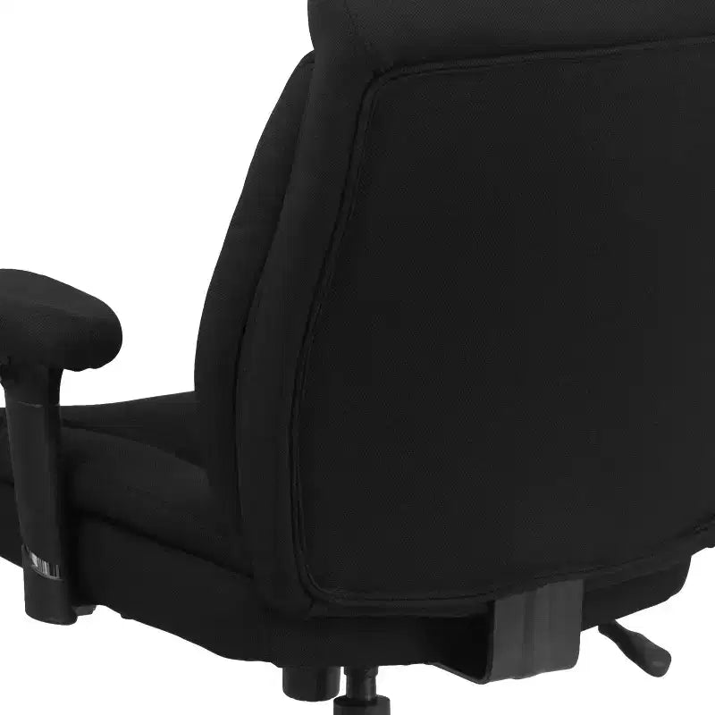 Flash Furniture HERCULES Series Big & Tall 400 lb. Rated Swivel Ergonomic Task Office Chair with Deep Tufted Seating and Adjustable Arms