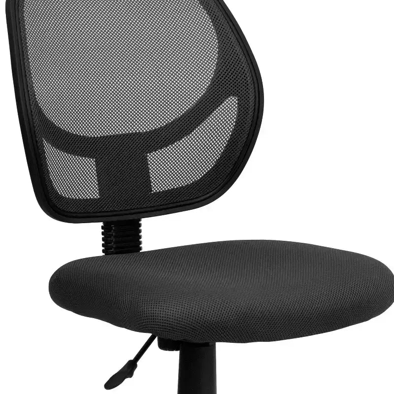 Flash Furniture Low Back Mesh Swivel Task Office Chair with Curved Square Back