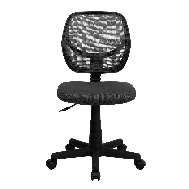 Flash Furniture Low Back Mesh Swivel Task Office Chair with Curved Square Back