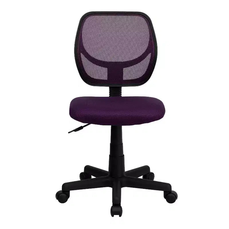 Flash Furniture Low Back Mesh Swivel Task Office Chair with Curved Square Back