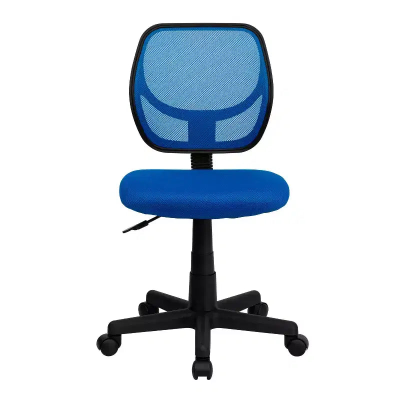 Flash Furniture Low Back Mesh Swivel Task Office Chair with Curved Square Back