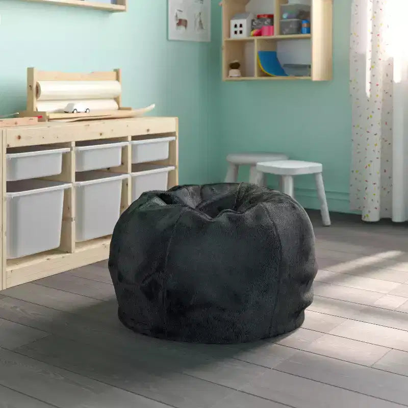 Emma and Oliver Small Bean Bag Chair for Kids and Teens