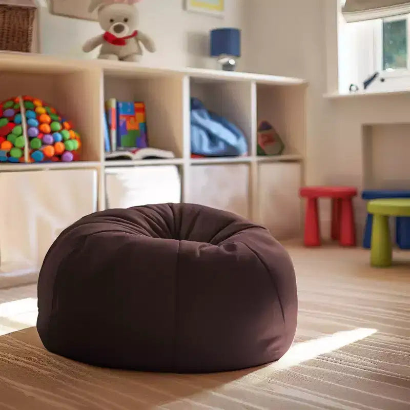 Emma and Oliver Small Bean Bag Chair for Kids and Teens