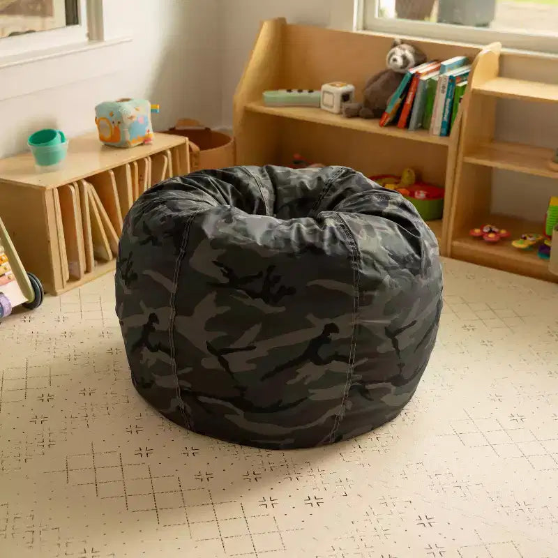 Emma and Oliver Small Bean Bag Chair for Kids and Teens