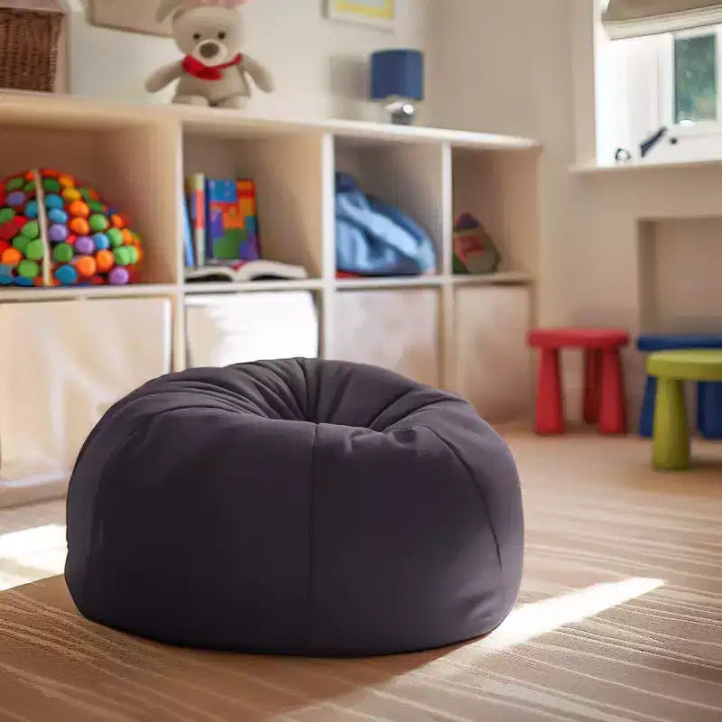 Emma and Oliver Small Bean Bag Chair for Kids and Teens