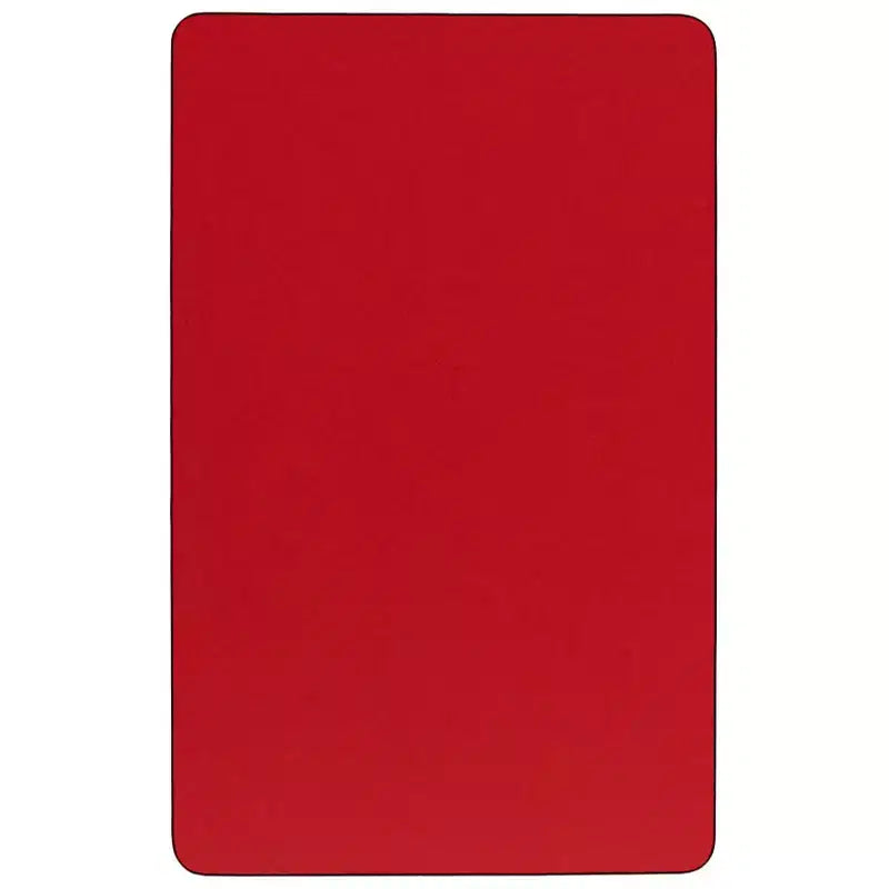 Emma and Oliver Mobile 24x48 Rectangle HP Laminate Adjustable Activity Table