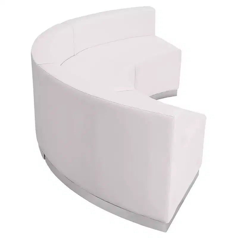 Emma and Oliver Leather Reception Configuration, 3 Pieces