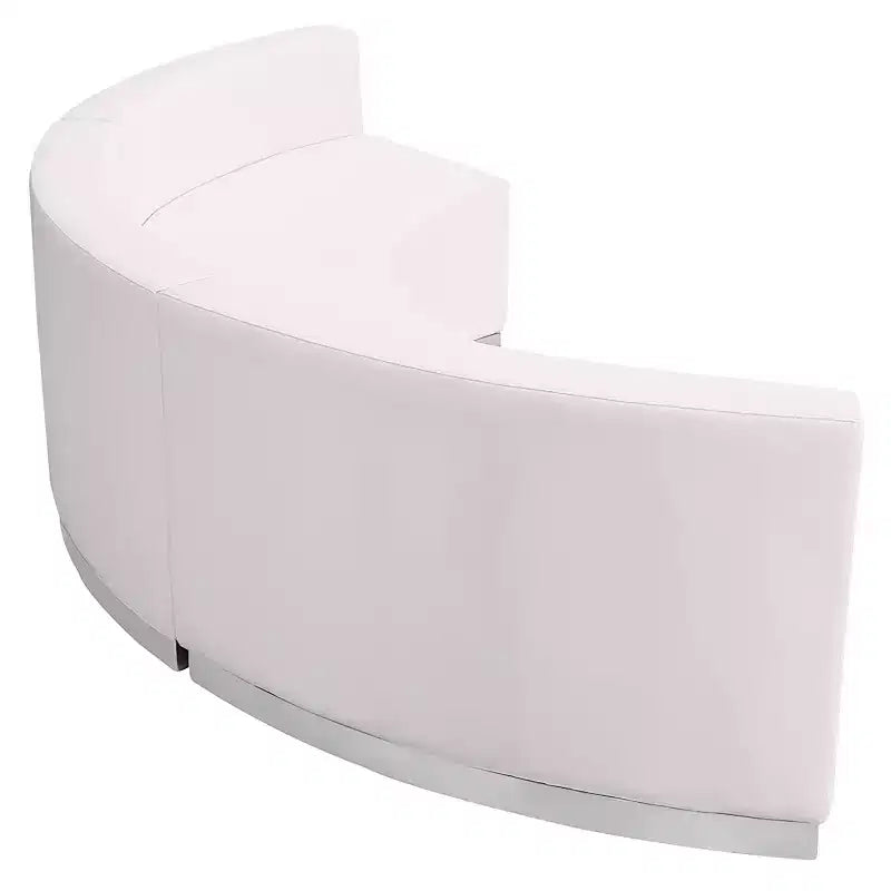 Emma and Oliver Leather Reception Configuration, 3 Pieces