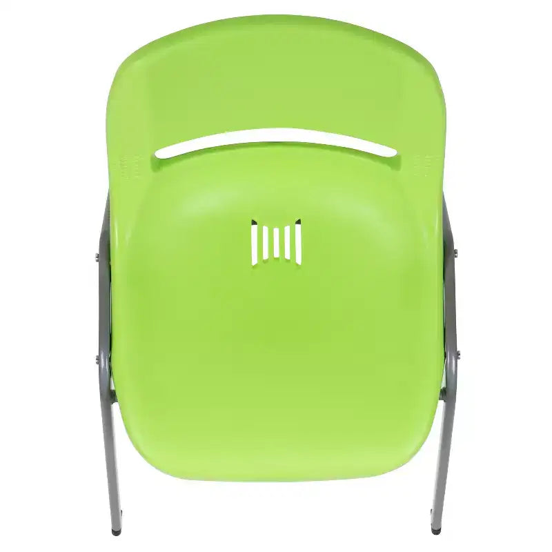 Emma and Oliver Ergonomic Shell Student Stack Chair - Classroom Chair / Office Guest Chair