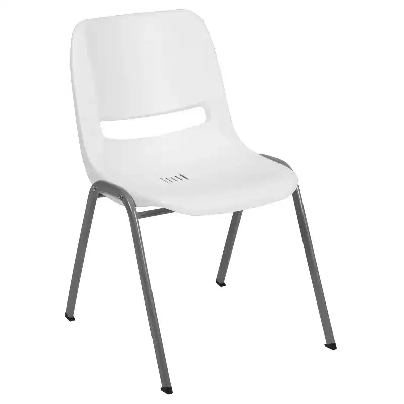 Chaise empilable ergonomique Emma et Oliver pour étudiant - Chaise de salle de classe / Chaise d'appoint de bureau