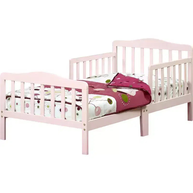 Orbelle Contemporary Solid Wood Toddler Bed