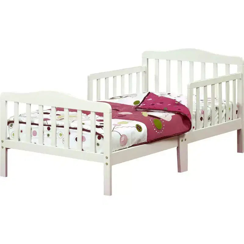Orbelle Contemporary Solid Wood Toddler Bed