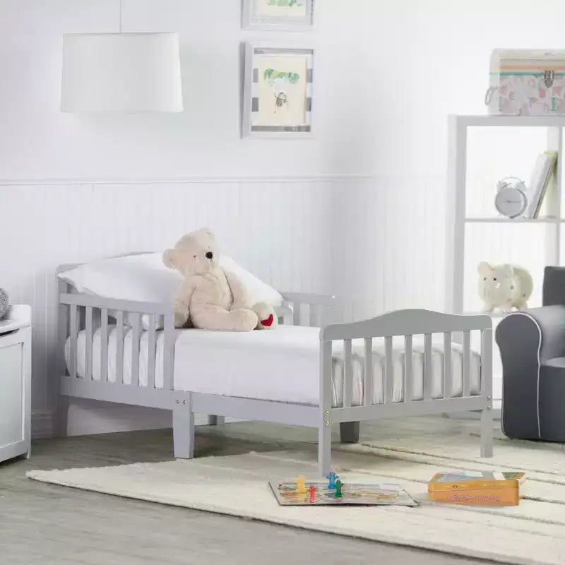 Orbelle Contemporary Solid Wood Toddler Bed