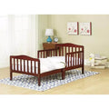 Orbelle Contemporary Solid Wood Toddler Bed
