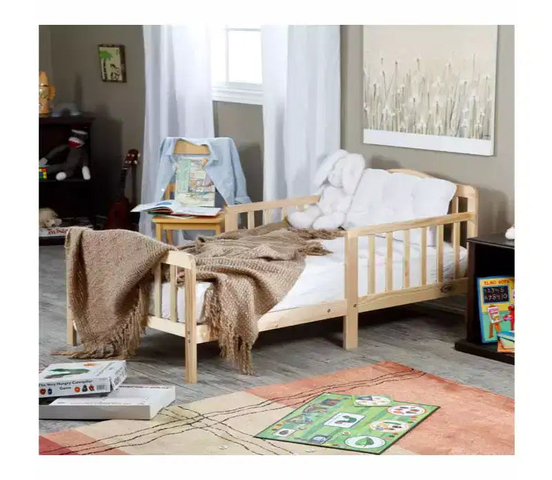 Orbelle Contemporary Solid Wood Toddler Bed