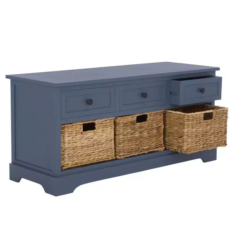 Damien 3 Drawer Storage Bench - AMH5701 - Safavieh Couture