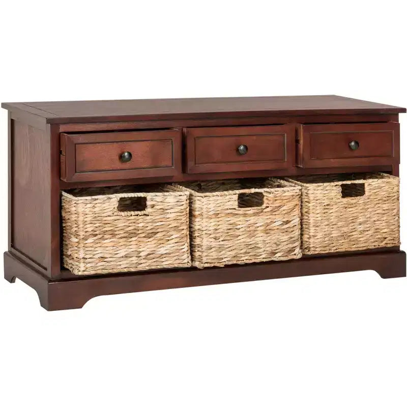 Damien 3 Drawer Storage Bench - AMH5701 - Safavieh Couture