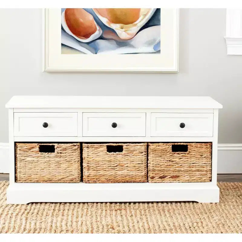Damien 3 Drawer Storage Bench - AMH5701 - Safavieh Couture