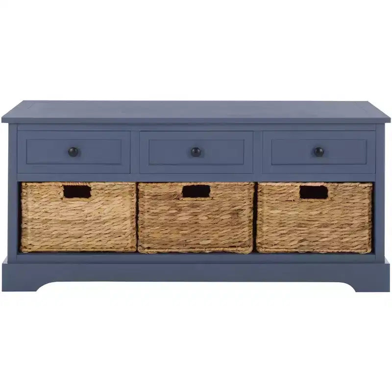 Damien 3 Drawer Storage Bench - AMH5701 - Safavieh Couture