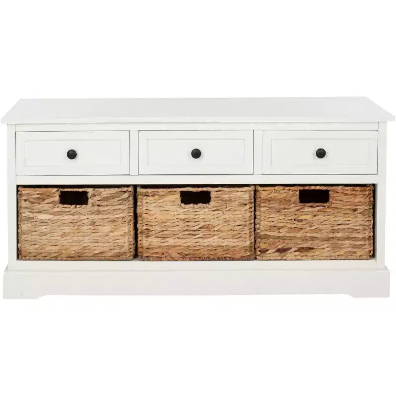 Damien 3 Drawer Storage Bench - AMH5701 - Safavieh Couture