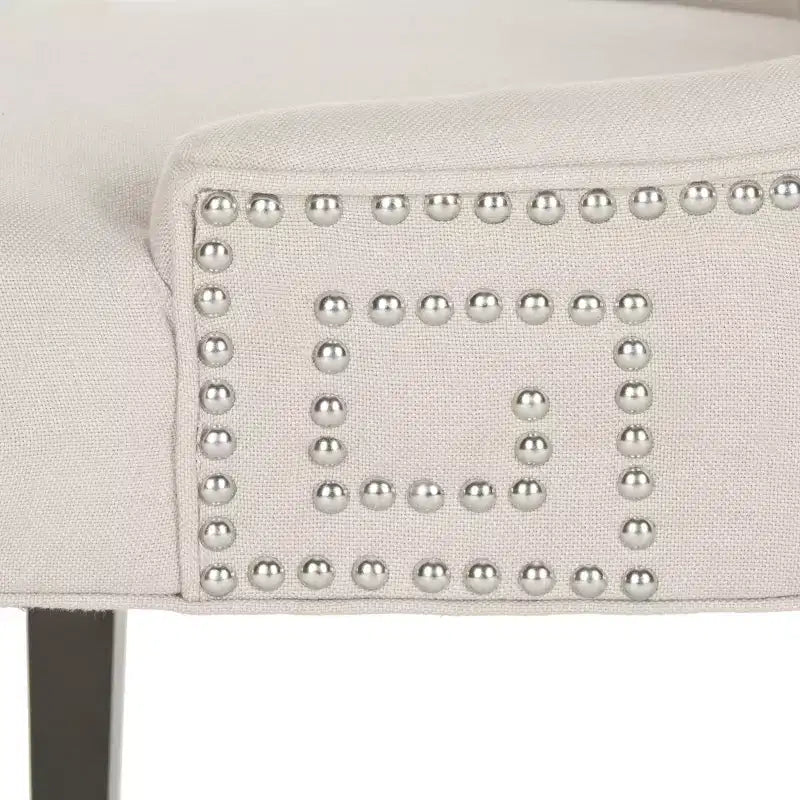 Gretchen 20 Side Chair With Nail Head Trim (Set of 2) - MCR4718 - Safavieh Couture