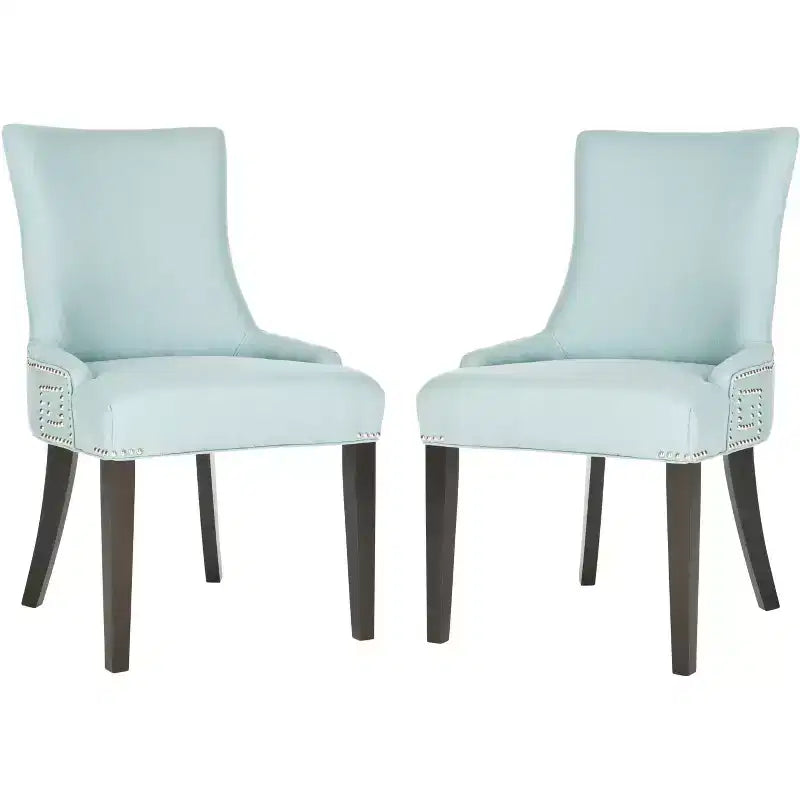 Gretchen 20 Side Chair With Nail Head Trim (Set of 2) - MCR4718 - Safavieh Couture