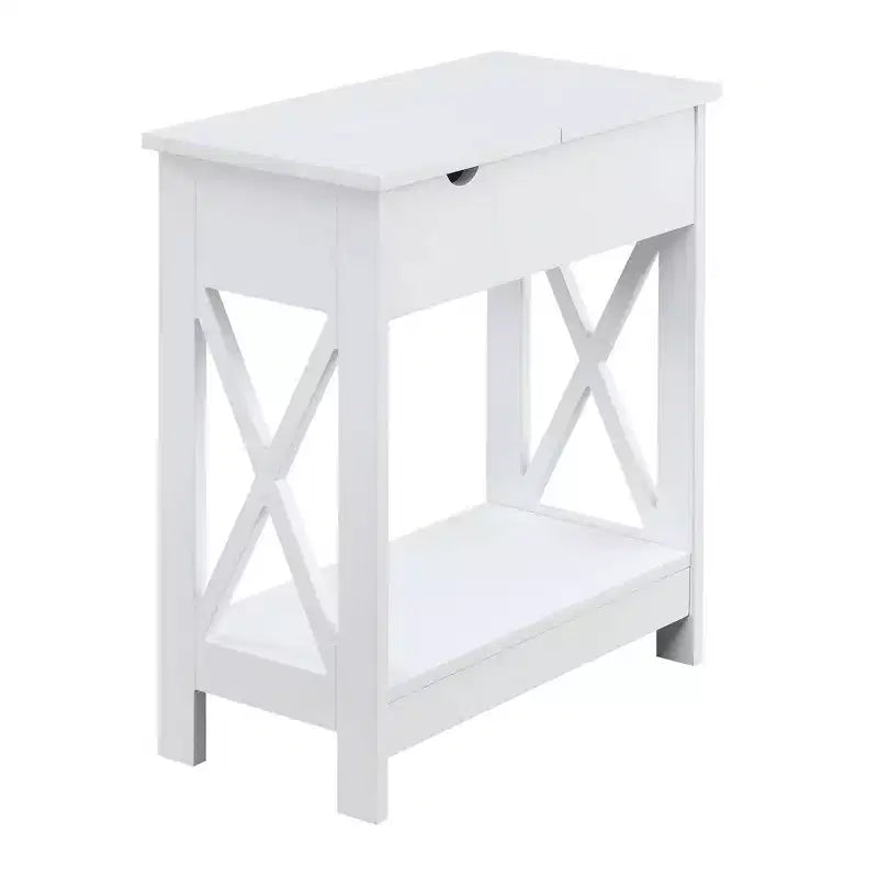 Table d'appoint relevable Oxford avec station de charge - Breighton Home