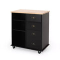 Provence Contemporary Kitchen Cart with Wheels - Christopher Knight Home